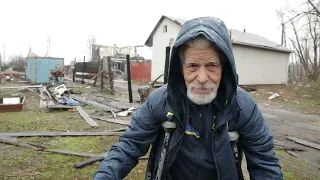Український пенсіонер пережив розстріл окупантами. ТІ, ЩО ВИЖИЛИ