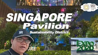 4K  SINGAPORE Pavilion Expo 2020 DUBAI | Sustainability District | DJCAST