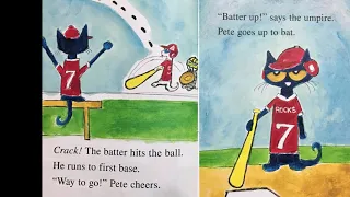 PETE THE CAT(Play Ball & Pete's Big Lunch) By: James Dean Read Aloud with Carl & Victoria