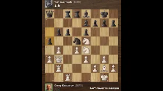 Garry Kasparov vs Yuri Averbakh • Cup - URS Russia, 1982