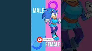 Sonic Gender Swap   Boy Vs Girl edit   Sonic Con Género Opuesto ❤️