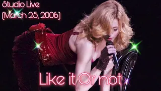 Madonna - Like it or not (Studio rehearsal, 2006)