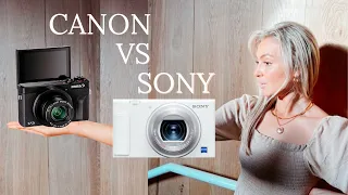 Comparing the Canon G7X Mark iii and the Sony ZV-1