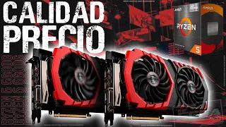 La Mejor TARJETA GRÁFICA Calidad Precio del 2024 para AMD RYZEN 5 5600G 💻