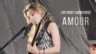 The Warning: Amour - Live Debut Michigan (Audio Fixed)