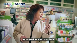 Senioru pirmdienas BENU Aptiekās!