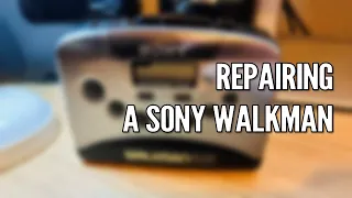 Repair a Sony Walkman Cassette Player WM-FX251