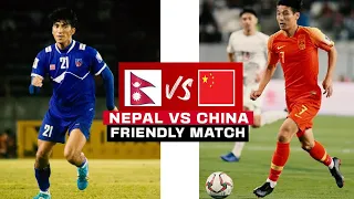 Nepal vs China (5-1) Friendly Match Highlights 2024 l @srijanrana4095 #friendlymatch #football