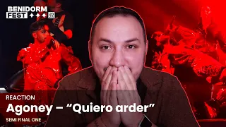 Agoney – “Quiero arder” Reaction / Benidorm Fest 2023 / Eurovision 2023 Spain 🇪🇸