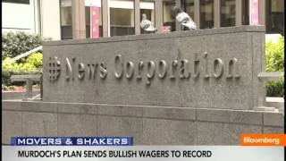 Murdoch's Split Triggers Bullish News Corp. Wagers