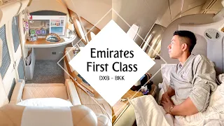 A FIRST CLASS DREAM COME TRUE | Emirates A380 FIRST CLASS from Dubai to Bangkok