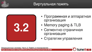 ОС #3-2. Виртуальная память
