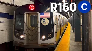 ⁴ᴷ⁶⁰ More Footage of the R160s Running on the C Line (2023)