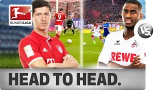Lewandowski vs. Modeste - Top Strikers Go Head-to-Head