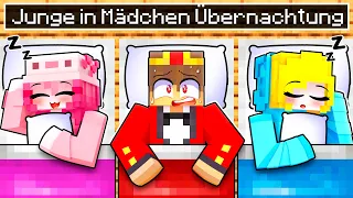 Als JUNGE auf einer MÄDCHEN ÜBERNACHTUNG!😨