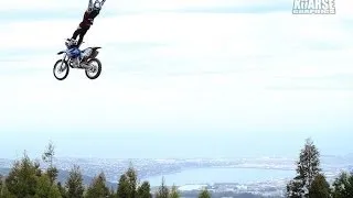 KOARSE FMX OPEN 2014 - FREESTYLE MOTOCROSS COMP IN DUNEDIN, NEW ZEALAND