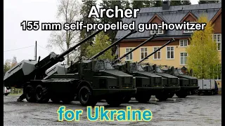 Archer 155 mm self propelled gun howitzer