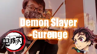 『LiSA - Gurenge』VIOLIN COVER - (Demon Slayer: Kimetsu no Yaiba OP 紅蓮華) - Tonny Violin