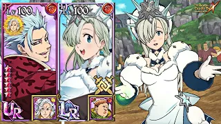 LR ELIZABETH + PURGATORY BAN GREAT NEW COMBO! Seven Deadly Sins: Grand Cross