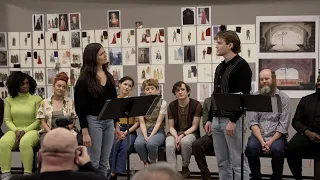 Andrew Burnap and Phillipa Soo Perform “Camelot”