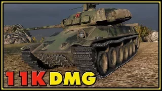 TVP T 50/51 - 11K Dmg - World of Tanks Gameplay