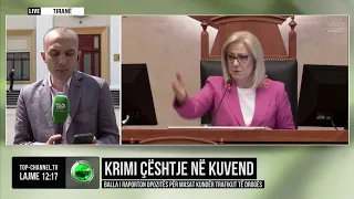 Top Channel/ Krimi çështje në Kuvend, Balla i raporton opozitës për masat kundër trafikut të drogës
