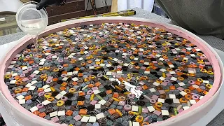 Thousands of Liquorice AllSorts In Resin! - But Why?
