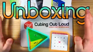 X-Man Hong 5x5 & WeiLong Pyraminx Unboxing | Cubingoutloud.com