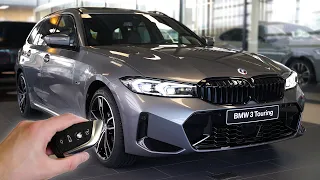 2023 BMW 3 Series LCI Touring 330e (292hp) - Sound & Visual Review!