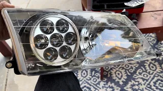 99 Toyota Avalon headlight retrofit