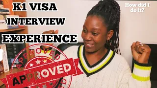 HOW TO GET YOUR AMERICAN 🇺🇸 K1/ FIANCÉ VISA ON THE SPOT/ INTERVIEW QUESTIONS AND ANSWERS