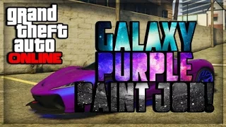 GTA 5 Online| Purple Galaxy Paintjob!