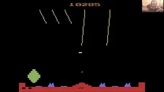 Lukozer Retro Game Review - 541 - Missile Command - Atari 2600 (VCS)