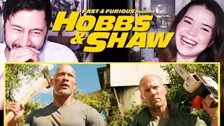 HOBBS & SHAW | Fast & Furious Presents | Dwayne The Rock Johnson | Jason Statham | Trailer Reaction