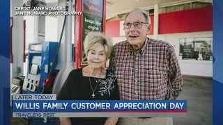 Willis family to thank community today for outpouring of support