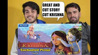 Little Krishna Hindi  Episode 4 Brahma Vimohana Lila| AFGHAN REACTION!!!!!!