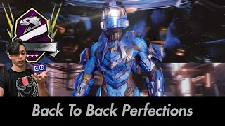 Halo 5 - Frying Tryhards, Dropping Two Perfections In A Row! | Solo Champ Tier Competitive 2s |