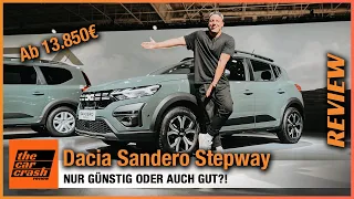 Dacia Sandero Stepway im Test (2023) Ist er NUR günstig oder auch GUT?! Review | Preis | 13.850€