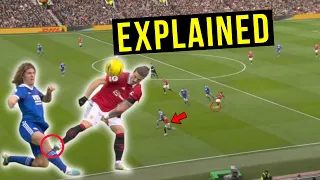 Rashford Offside Sabitzer Foul Manchester United vs Leicester | Explained