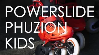 INLINE SKATE FOR KIDS // POWERSLIDE PHUZION UNIVERSE TRISKATE REVIEW // VLOG 96