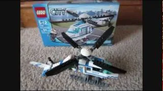 Lego City 7741 Police Helicopter Review