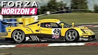 FORZA HORIZON 4 - 268+ MPH Lotus Elise GT1 Tutorial!!