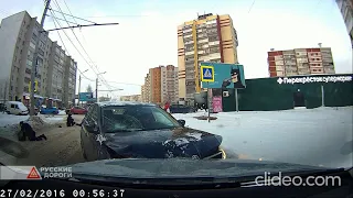 Подборка ДТП / Зима 2021/ Часть 294 - Car Crash Compilation - Part 294