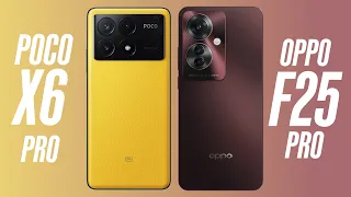 Oppo F25 PRO vs Poco X6 Pro