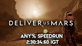 Deliver Us Mars Any% Speedrun - 2:30:34.60 IGT (No Commentary/Cam)