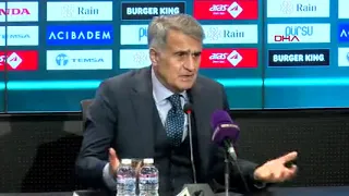 ŞENOL GÜNEŞ BASIN TOPLANTISINDA GALATASARAY MAÇINI DEĞERLENDİRDİ VE GHEZZAL HAKKINDA ACIKLAMA YAPTI