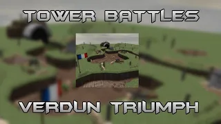 Triumph Verdun map┋Co-op Mode┋Tower Battles #1┋Roblox