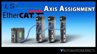 Assigning Axes in the XGB PLC with iX7 EtherCAT Servos - from AutomationDirect