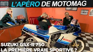 Suzuki 750 GSX R, la première vraie sportive ! ▶︎ Un Apéro avec Moto Magazine