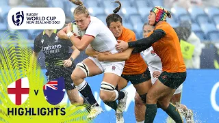 England and the Wallaroos clash for a place in the semifinals!